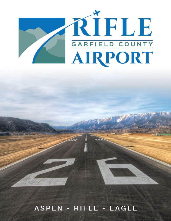 Cover of the Rifle Garfield County Airport brochure